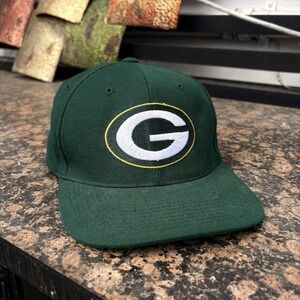 Vintage Green Bay Packers Sports Specialties SnapBack Hat Cap NFL LOGO 7 1/4